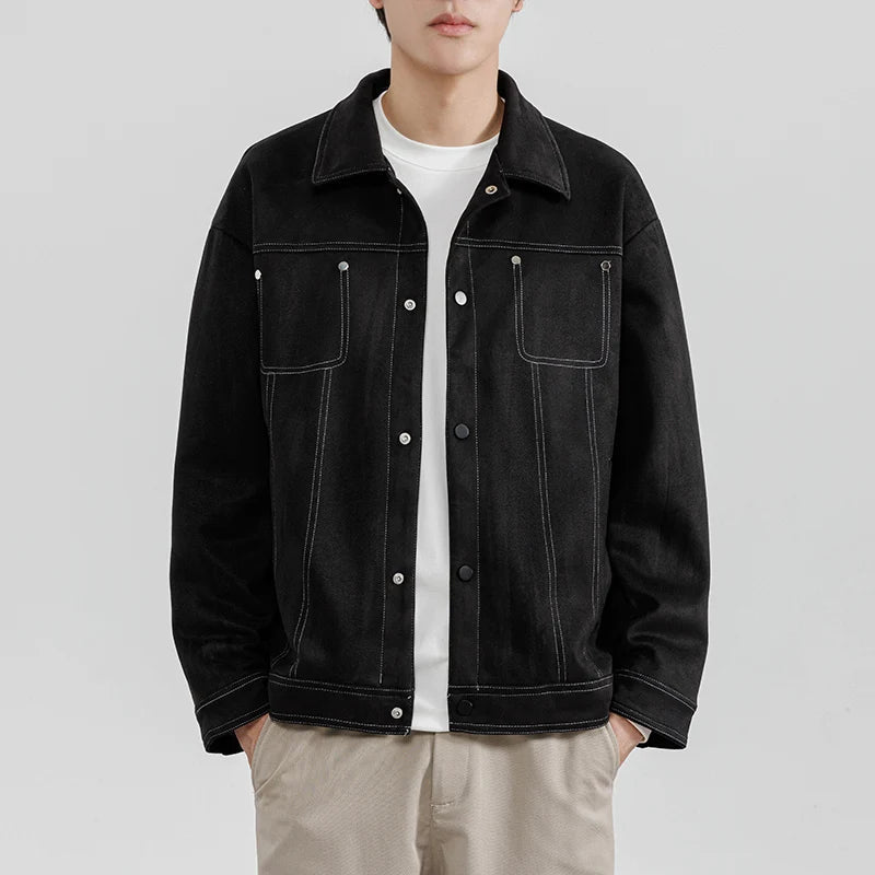 "Lorenzo Marini" Casual Jacket (Black XS) - Jacket | Zavonix