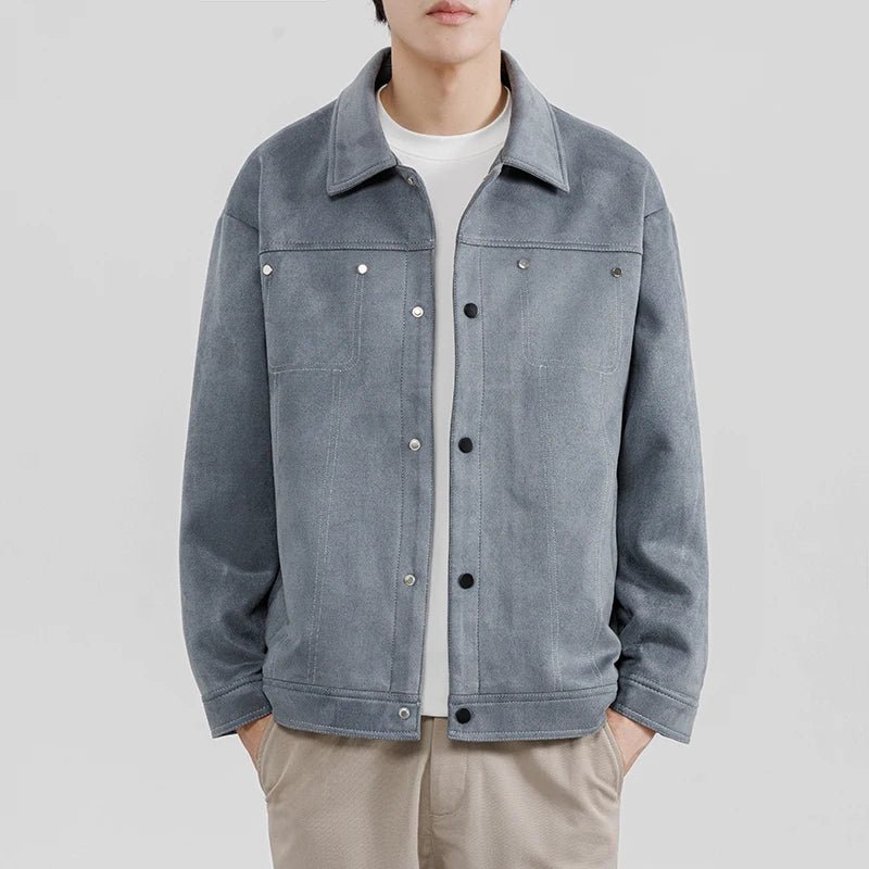"Lorenzo Marini" Casual Jacket (Grey XS) - Jacket | Zavonix