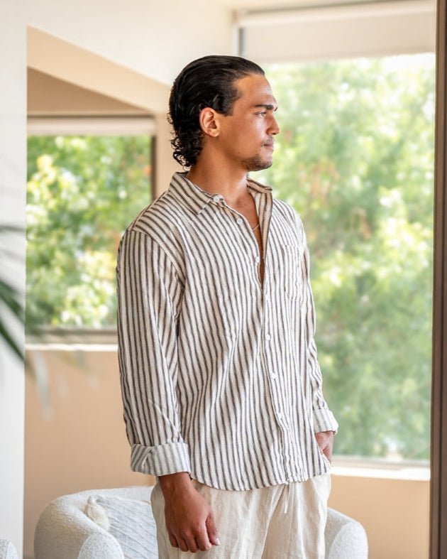 Lorenzo Vertical-Stripe Shirt product image 1