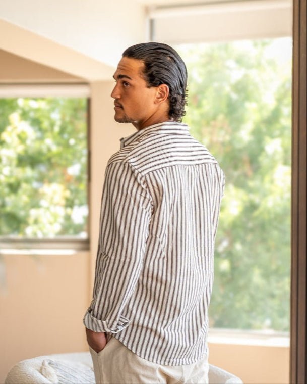Lorenzo Vertical-Stripe Shirt product image 2
