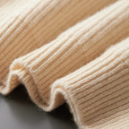 Lorian Hoodie — Premium Merino Wool Half - Zip Pullover with Relaxed Fit (Beige S) - | Zavonix