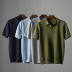 Loryn Polo — Soft Peruvian Cotton Polo Shirt with Classic Fit (Navy Blue XS) - | Zavonix