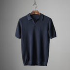 Loryn Polo — Soft Peruvian Cotton Polo Shirt with Classic Fit (Navy Blue XS) - | Zavonix