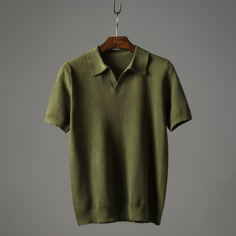 Loryn Polo — Soft Peruvian Cotton Polo Shirt with Classic Fit (Green XS) - | Zavonix