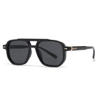 Lucas Aviator Shades (Blue / Dark Grey Gradient ) - Men's Sunglasses | Zavonix