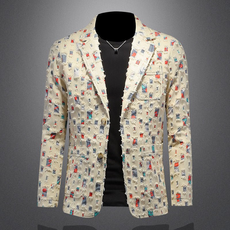 LUCIAN™ BLAZER (Cream XS) - | Zavonix