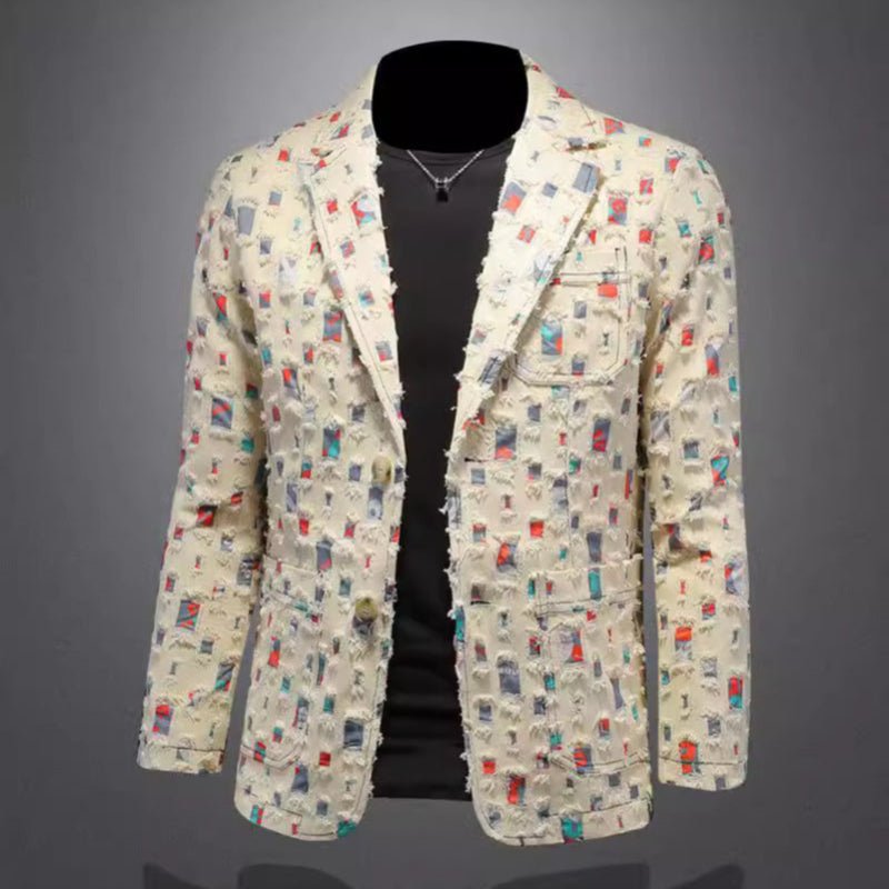 LUCIAN™ BLAZER (Cream XS) - | Zavonix