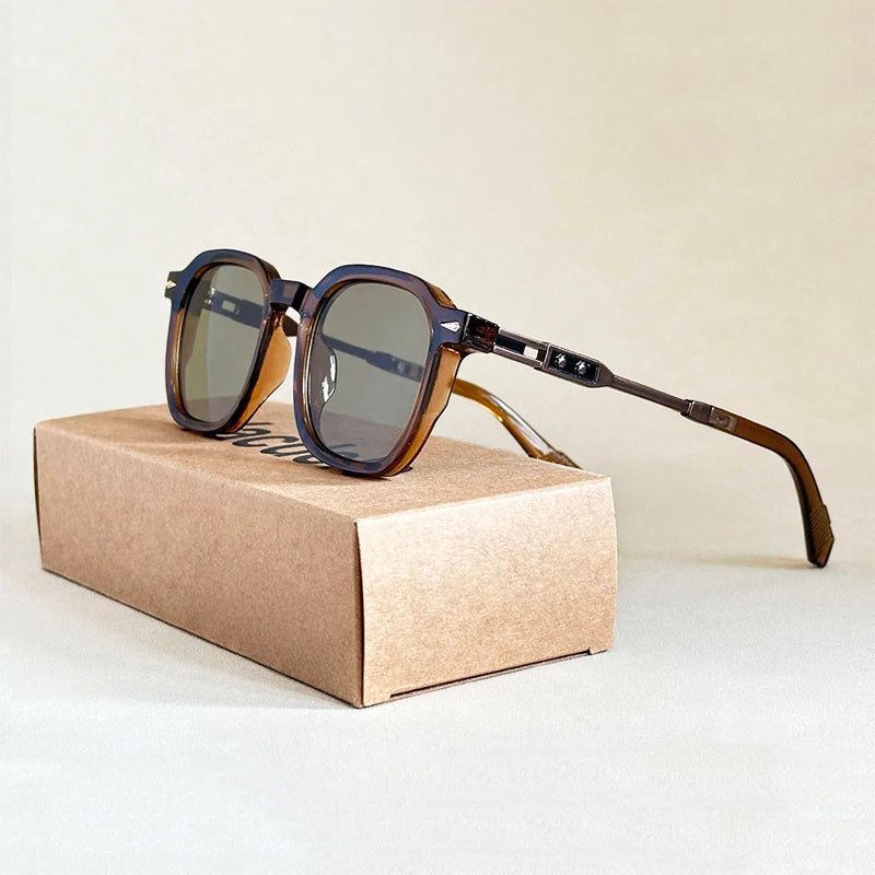"Luna" Luxury Sunglasses (Brown ) - Sunglasses | Zavonix