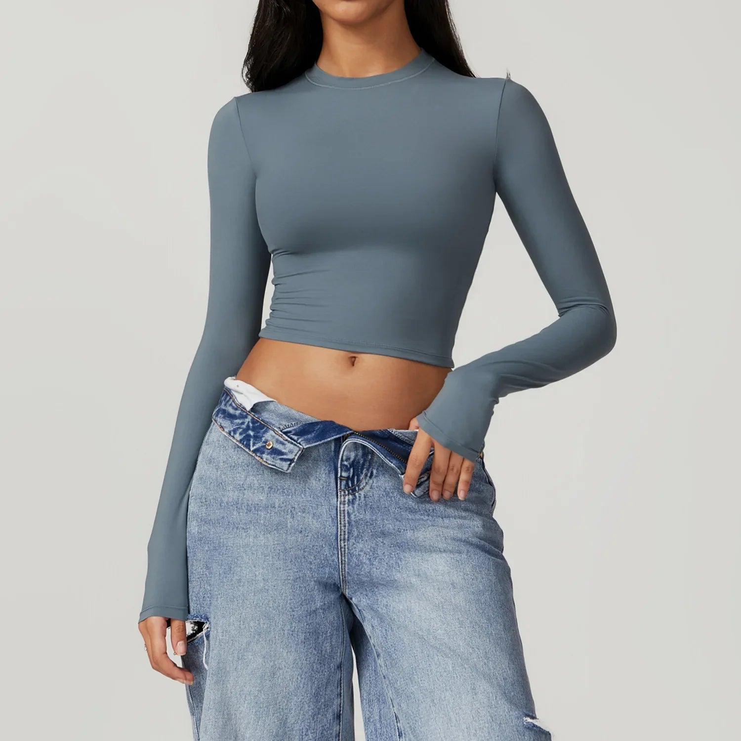 "Lunelle" Crop - Top (Red S) - | Zavonix