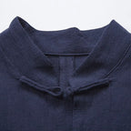 Luohan Traditional Samurai - Era Linen Shirt (Black XXS) - | Zavonix
