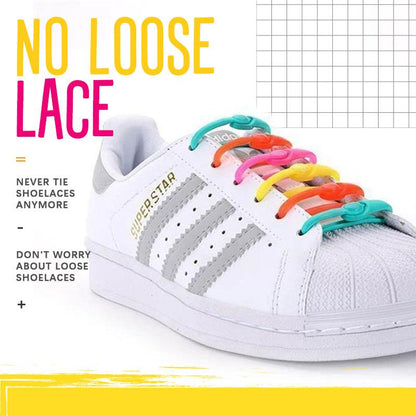 Luxe Lazy Shoelaces | No Tie Elastic Silicone Laces for Slip-On Comfort 2