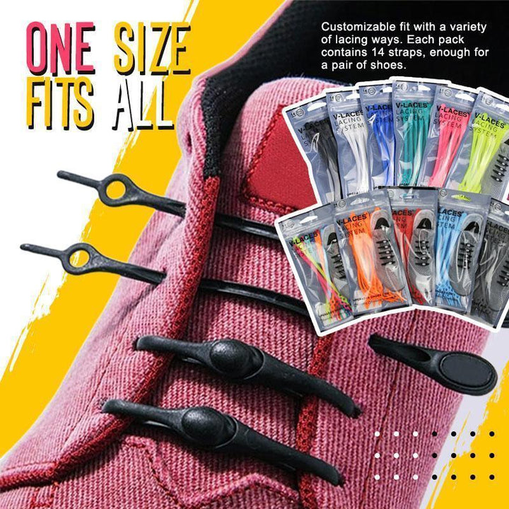 Luxe Lazy Shoelaces | No Tie Elastic Silicone Laces for Slip-On Comfort 7