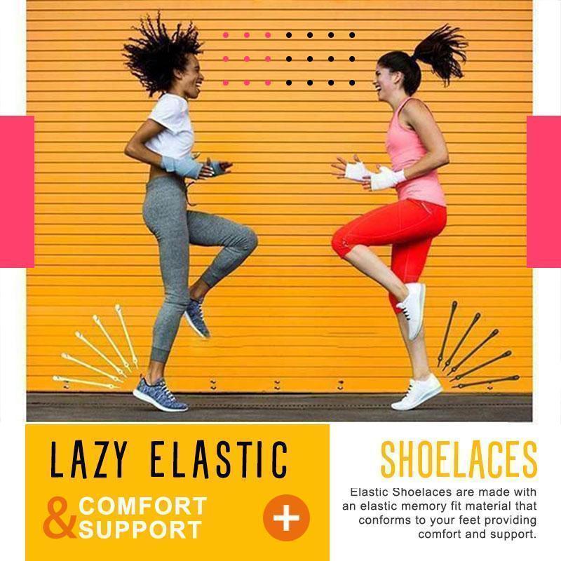 Luxe Lazy Shoelaces | No Tie Elastic Silicone Laces for Slip-On Comfort 8