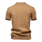 Levant Polo Shirt (Camel S) - | Zavonix