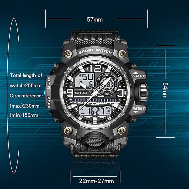 M Series Luminous Multifunction Mens Sports Watch Product Image 08