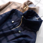 MADONA COAT (Navy Blue XS) - | Zavonix