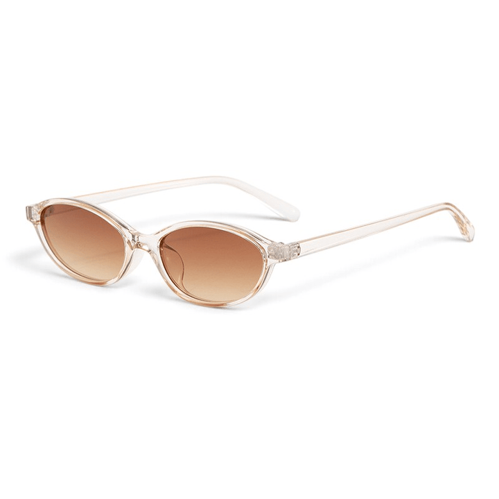 Maelle Oval Sunglasses Beige image 07