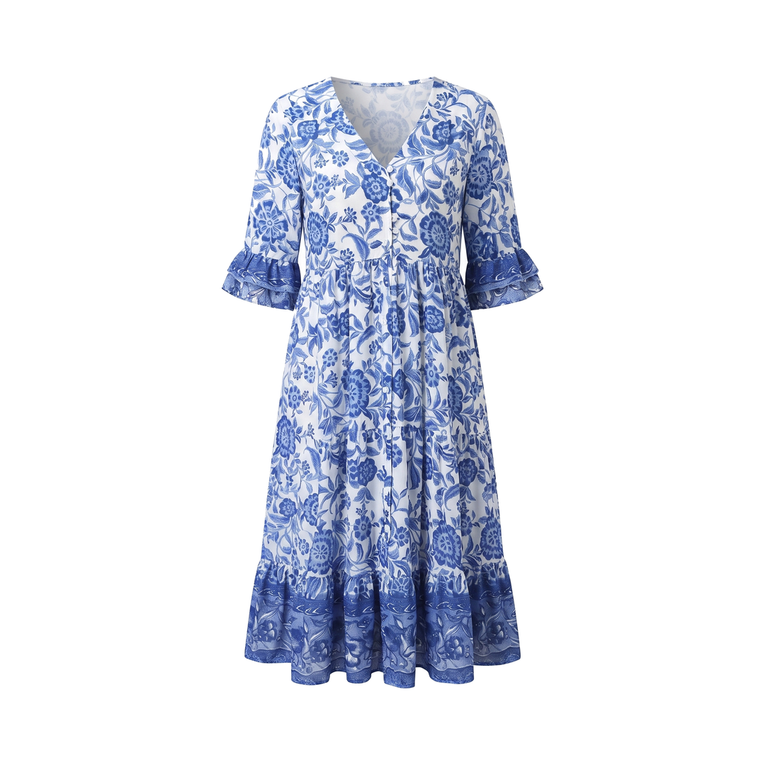 Maelovienne Floral Midi Dress product image 1
