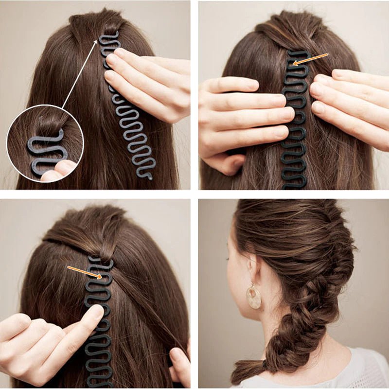 Magic Braid Tool - Effortless French Braids &amp; Hairstyles at Home 2