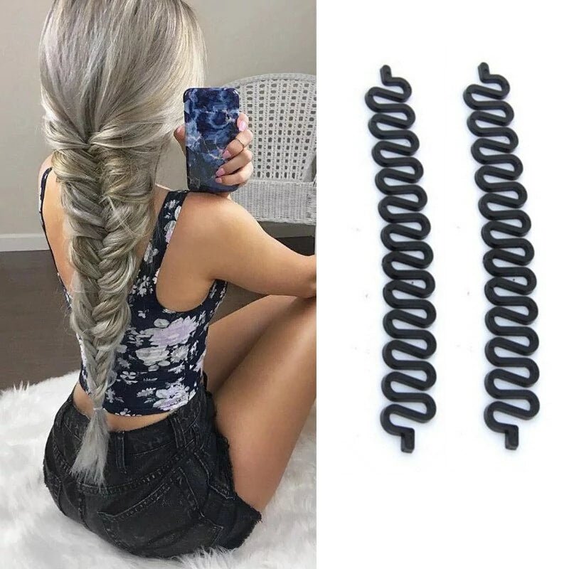 Magic Braid Tool - Effortless French Braids &amp; Hairstyles at Home 1