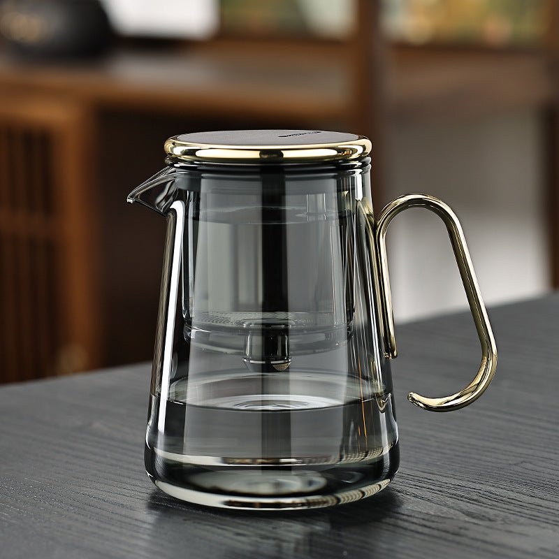 Magnetic Glass Tea Set for Smooth Brewing – 700ml Borosilicate and Stainless Steel 6