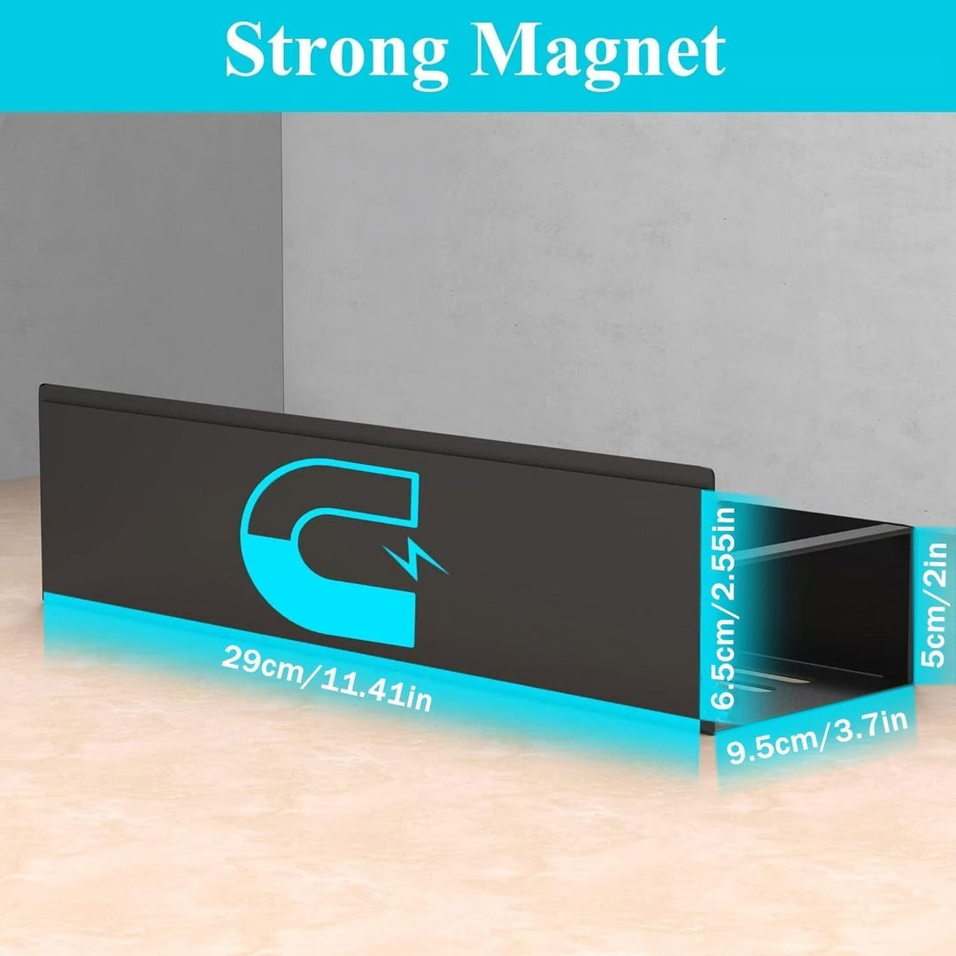Magnetic Kitchen Spice Rack with Reinforced Steel Frame