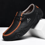 "Magnus" Driving Slip - Ons (Black 7) - Loafers | Zavonix