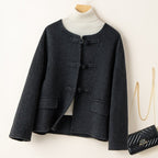 MARIA WOOL JACKET (Black XS) - | Zavonix