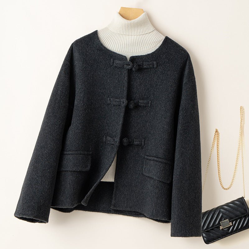 MARIA WOOL JACKET (Black XS) - | Zavonix