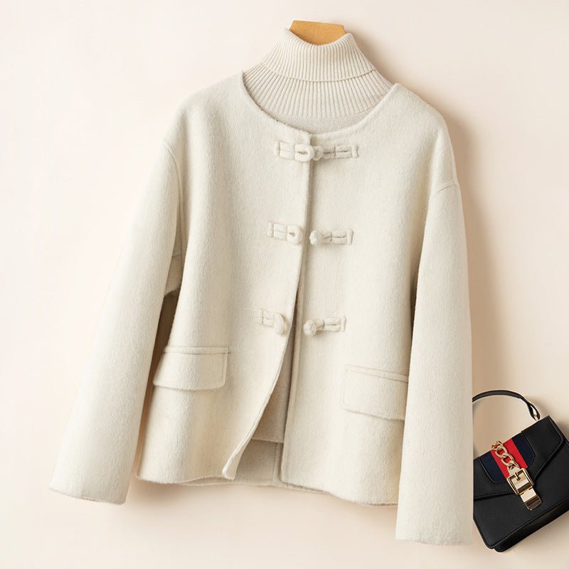 MARIA WOOL JACKET (Cream XS) - | Zavonix