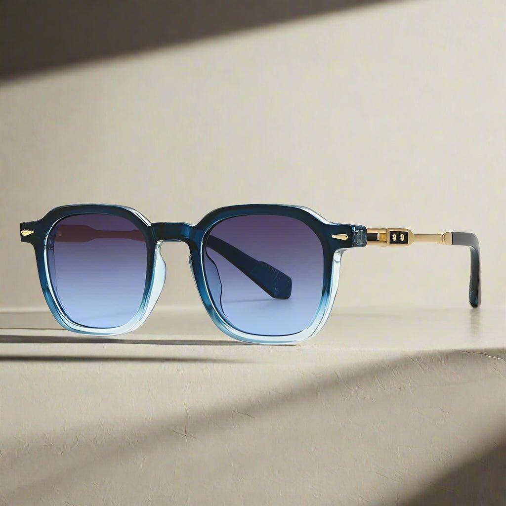 "Marbella" Sleek Sunglasses (Blue ) - Sunglasses | Zavonix