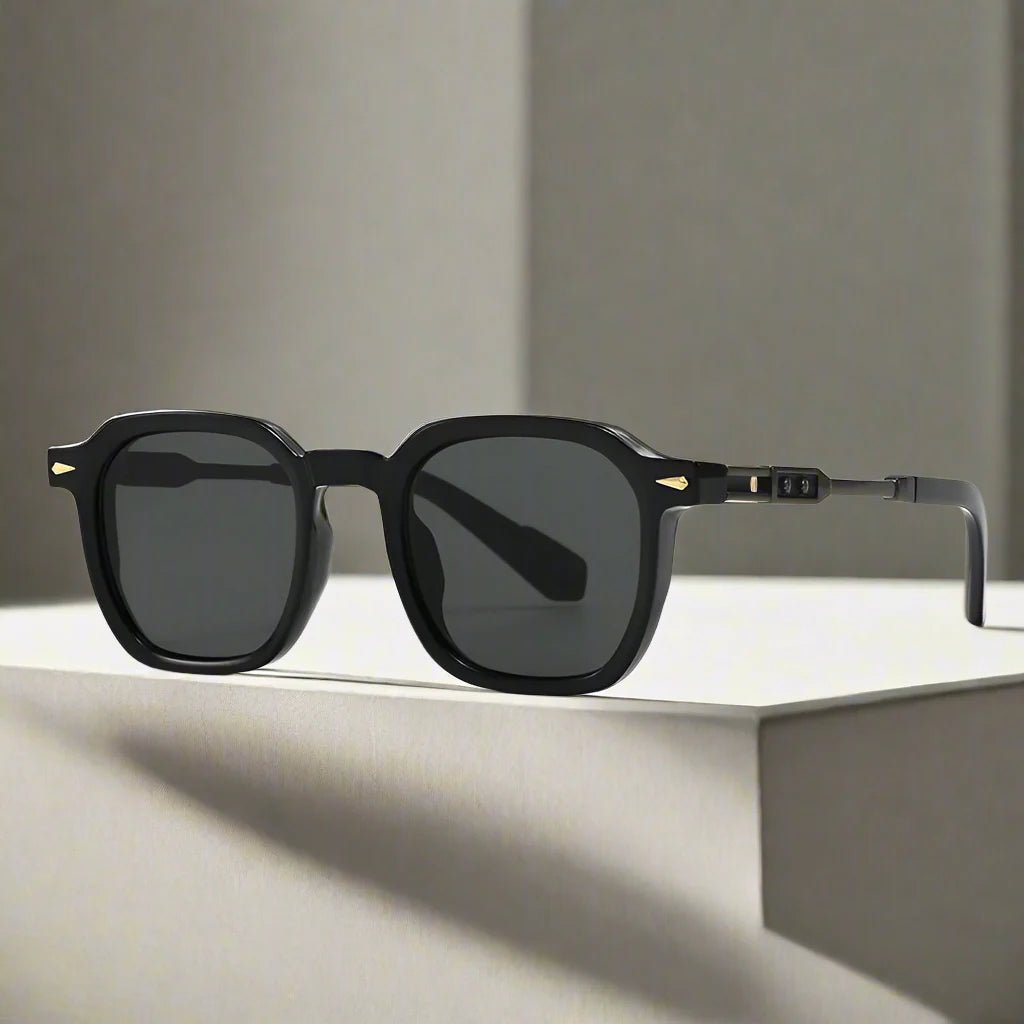 "Marbella" Sleek Sunglasses (Golden ) - Sunglasses | Zavonix