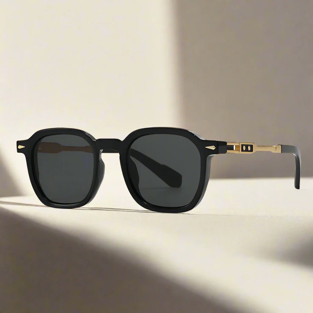 "Marbella" Sleek Sunglasses (Golden ) - Sunglasses | Zavonix