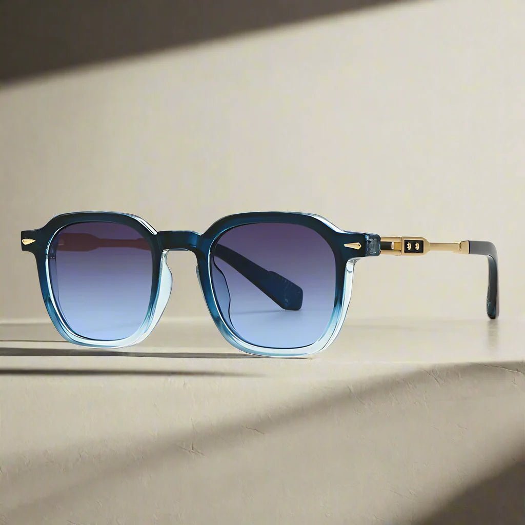 "Marbella" Sleek Sunglasses (Golden ) - Sunglasses | Zavonix