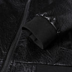 "Marchetti" Faux Leather Jacket (Khaki XXS) - | Zavonix