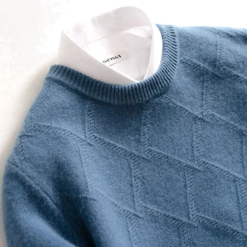 Marco™ Premium Cashwool Jumper (Black XS) - | Zavonix