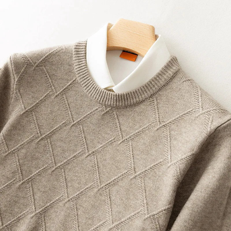 Marco™ Premium Cashwool Jumper (Black XS) - | Zavonix