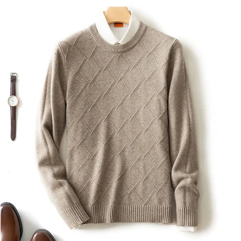 Marco™ Premium Cashwool Jumper (Black XS) - | Zavonix