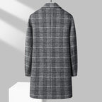 "Marco Salvatore" Wool - Mix Overcoat (Gray XXS) - | Zavonix