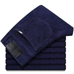 "Marconi" Corduroy Trousers (Charcoal Black 28) - | Zavonix