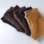 "Marconi" Corduroy Trousers (Khaki 28) - | Zavonix