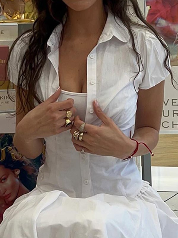 Marielle Sculpted Collar Shirt product image 3