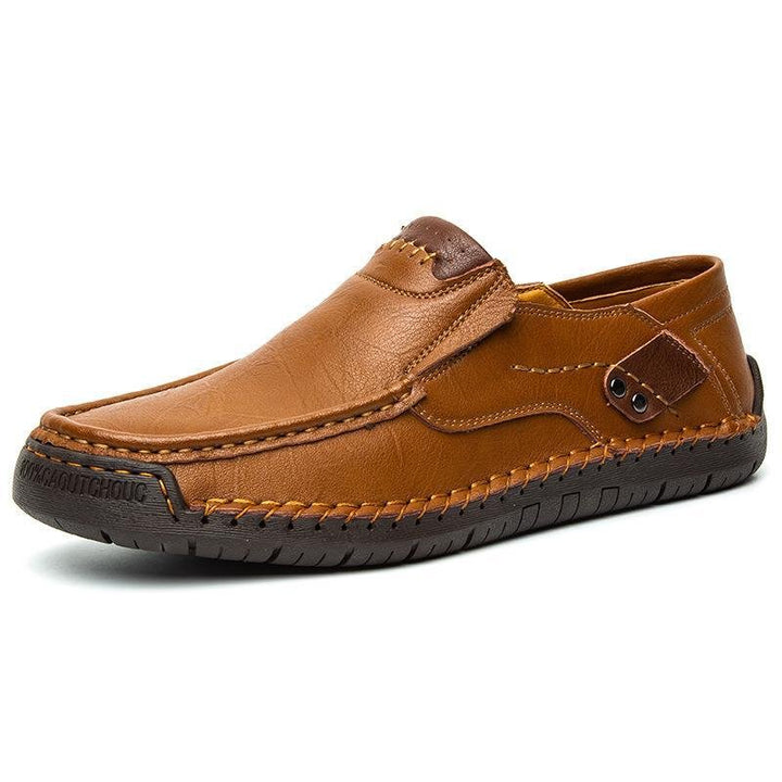 Marlo Leather Slip On Shoes Padded Insole Product Image 01