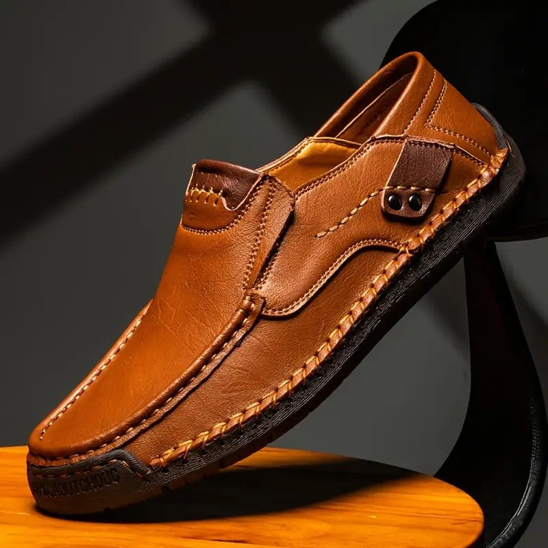 Marlo Leather Slip On Shoes Padded Insole Product Image 02
