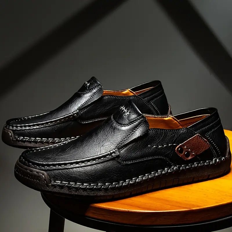 Marlo Leather Slip On Shoes Padded Insole Product Image 03