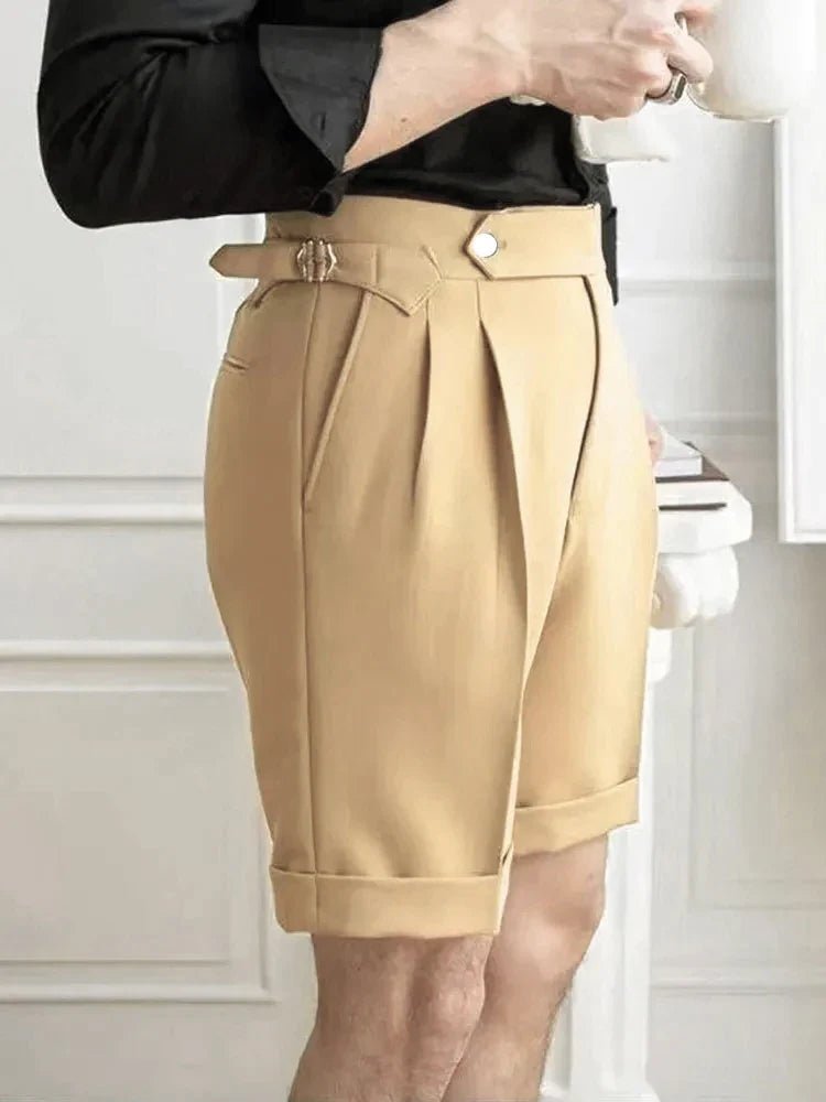Marlo - Smart Casual Shorts (Black XXS) - | Zavonix