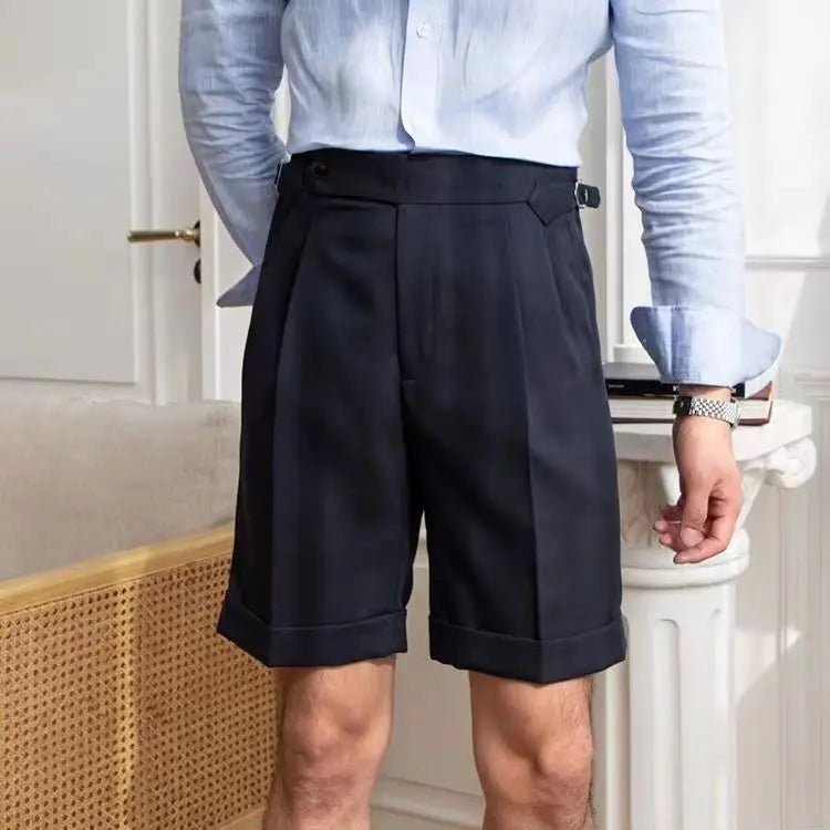 Marlo - Smart Casual Shorts (Black XXS) - | Zavonix