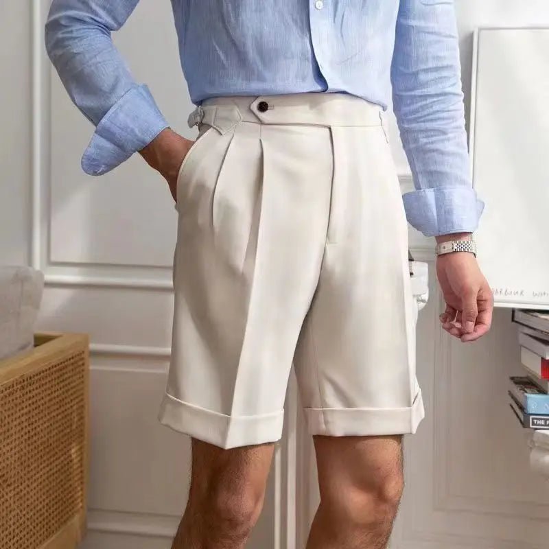 Marlo - Smart Casual Shorts (Black XXS) - | Zavonix