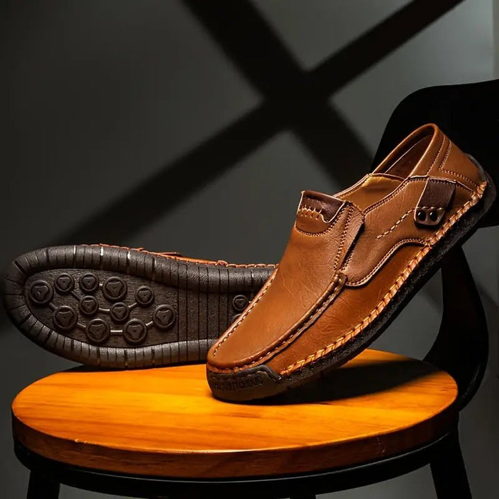 Marston Leather Slip On Shoes Product Image 05