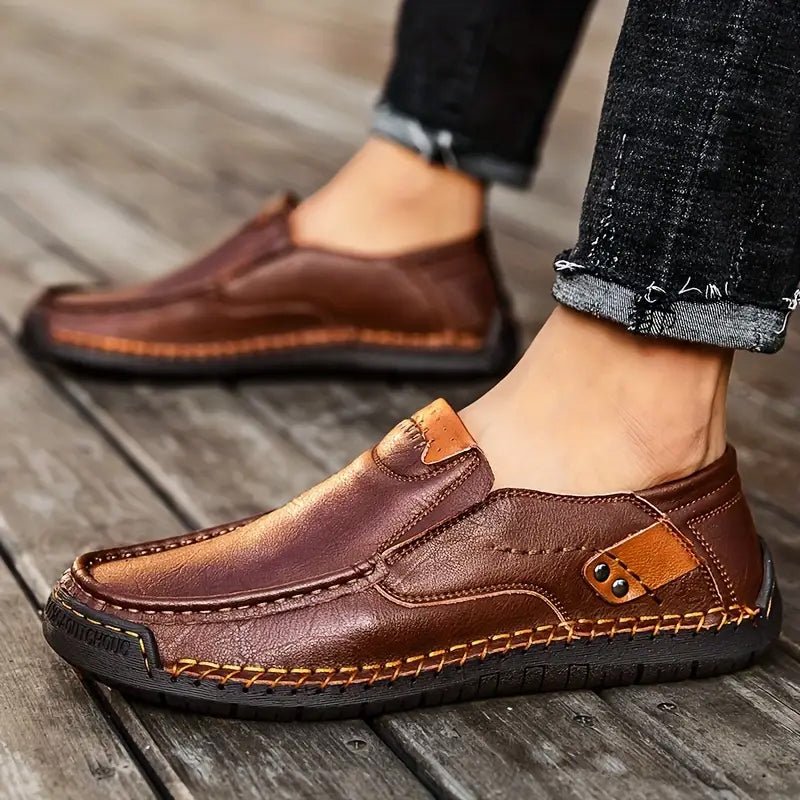 Marston Leather Slip On Shoes Product Image 06